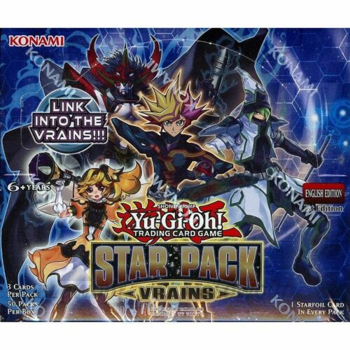 YuGiOh Star Pack Vrains English 1st Edition 50 Pack Sealed Booster Box