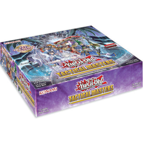 YuGiOh Tactical Masters TAMA English 1st Edition 24 Pack Booster Box