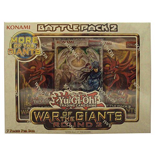 YuGiOh War Of The Giants Round 2 BP02 7 Pack Sealed English Edition Booster Box