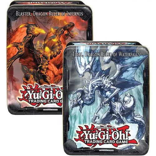 YuGiOh Dragon Ruler Tidal Of Waterfalls Blaster Of Infernos 2013 Wave 1 CT10 Collector Tin Empty Set