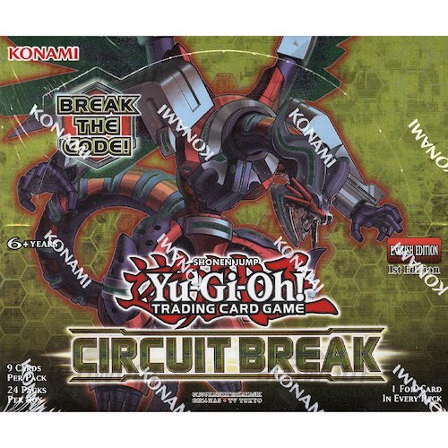 YuGiOh Circuit Break CIBR English 1st Edition 24 Pack Sealed Booster Box