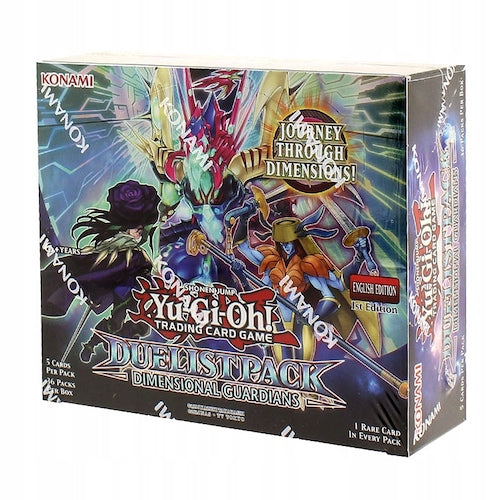 YuGiOh Duelist Pack Dimensional Guardians English 1st Edition 36 Pack Sealed Booster Box