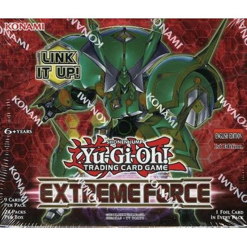 YuGiOh Extreme Force EXFO English 1st Edition 24 Packs Sealed Booster Box
