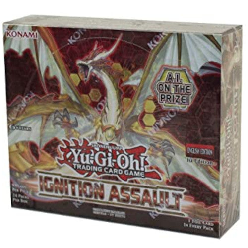 YuGiOh Ignition Assault IGAS English 1st Edition 24 Pack Sealed Booster Box