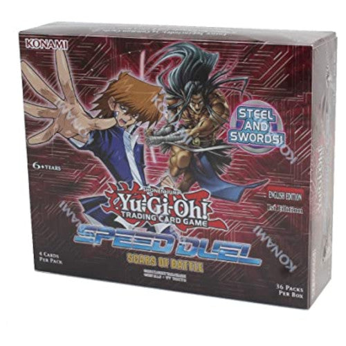 YuGiOh Speed Duel Scars Of Battle SDSC 1st Edition 36 Pack Sealed Booster Box