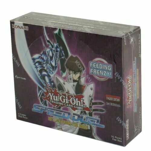 YuGiOh Speed Duel Attack From The Deep English 1st Edition 36 Pack Sealed Booster Pack