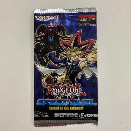 YuGiOh Speed Duel Trials Of The Kingdom English 1st Edition Booster Pack