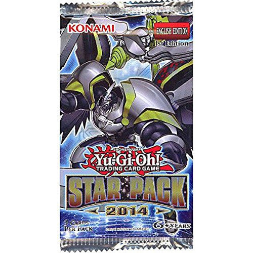 YuGiOh Star Pack SP14 English 1st Edition Booster Pack