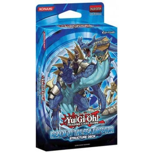 YuGiOh Realm Of The Sea Emperor SDRE English 1st Edition Structure Deck