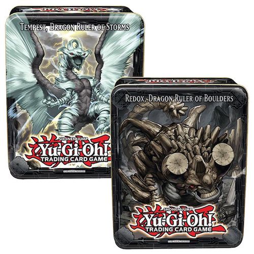 YuGiOh Dragon Ruler Tempest Of Storms Redox Of Boulders 2013 Wave 2 CT10 Collector Tin Empty Set
