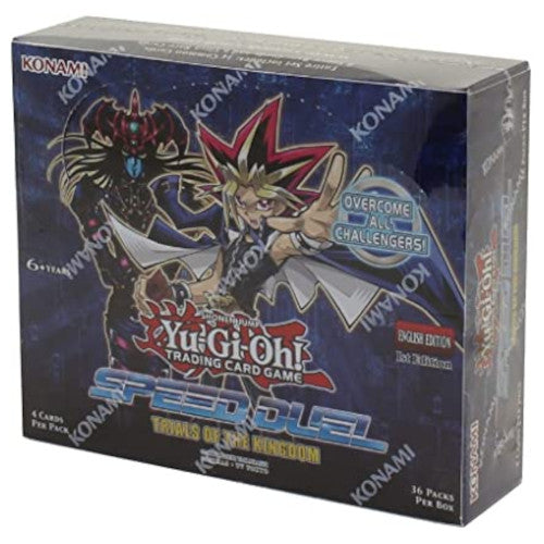 YuGiOh Speed Duel Trials Of The Kingdom English 1st Edition 36 Pack Sealed Booster Box