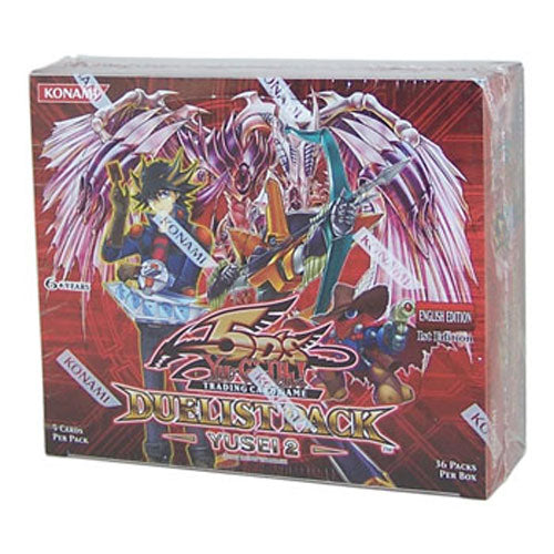 YuGiOh Duelist Pack Yusei 2 English 1st Edition 36 Pack Sealed Booster Box