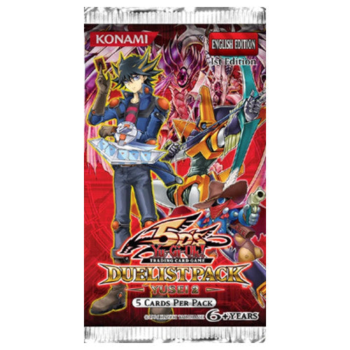 YuGiOh Duelist Pack Yusei 2 English 1st Edition Booster Pack