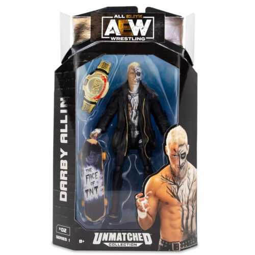 AEW Unrivaled Collection Series 1 Darby Allin #2 Jazwares Wrestling Action Figure