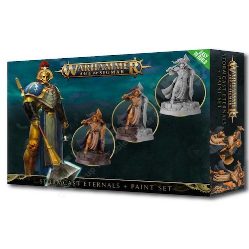 Warhammer Age Of Sigmar Stormcast Eternals & Paint Set